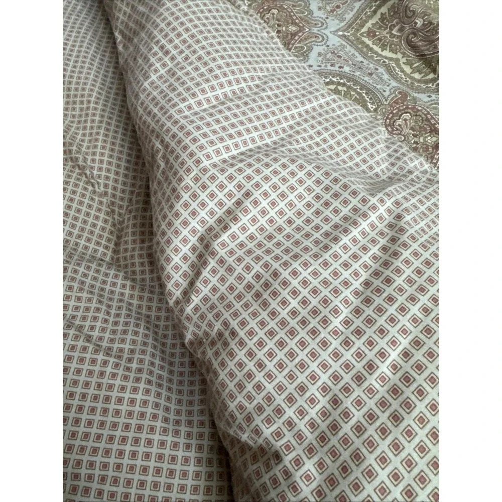 Lauren Ralph Lauren Castlehead Paisley King Comforter Reversible W 2 King Shams